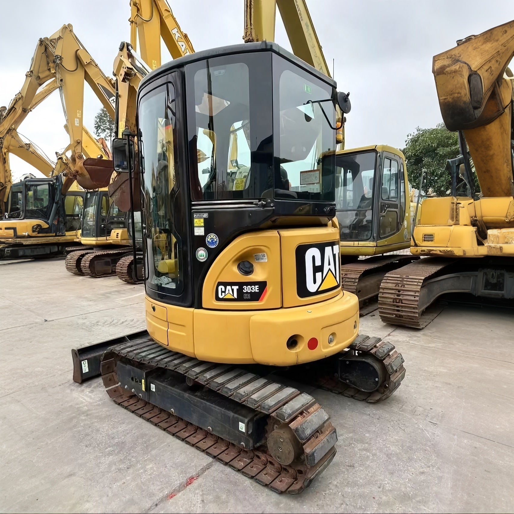 — Caterpillar 303E, used excavator for export from China