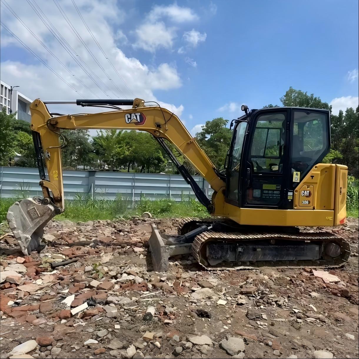 — Caterpillar 306, used excavator for export from China